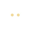 Gold Disc Studs - Lulu + Belle Jewellery