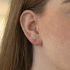 Gold Disc Studs - Lulu + Belle Jewellery