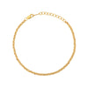 Rolled Gold Delicate Rolo Chain Bracelet - Lulu + Belle Jewellery