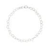 Silver Link Heart Bracelet - Lulu + Belle Jewellery