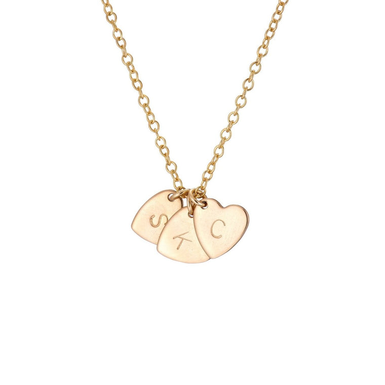 Add single gold heart charm - Lulu + Belle Jewellery