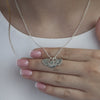 Add Two Heart Charms Silver - Lulu + Belle Jewellery