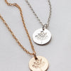 WildFlower Necklace in Silver - Lulu + Belle Jewellery